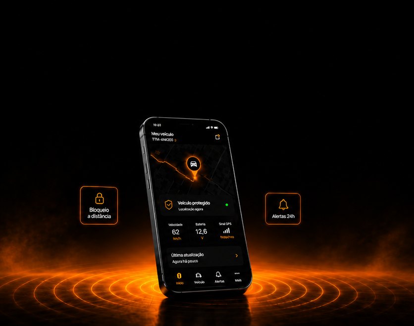 App de rastreamento da Mypass — bloqueio à distância e alerta 24h